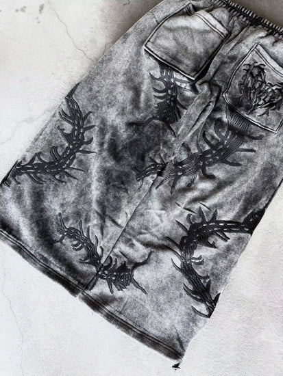 “Ghoul” Sweats (Washed Black)