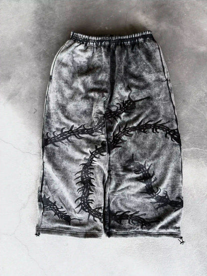 “Ghoul” Sweats (Washed Black)